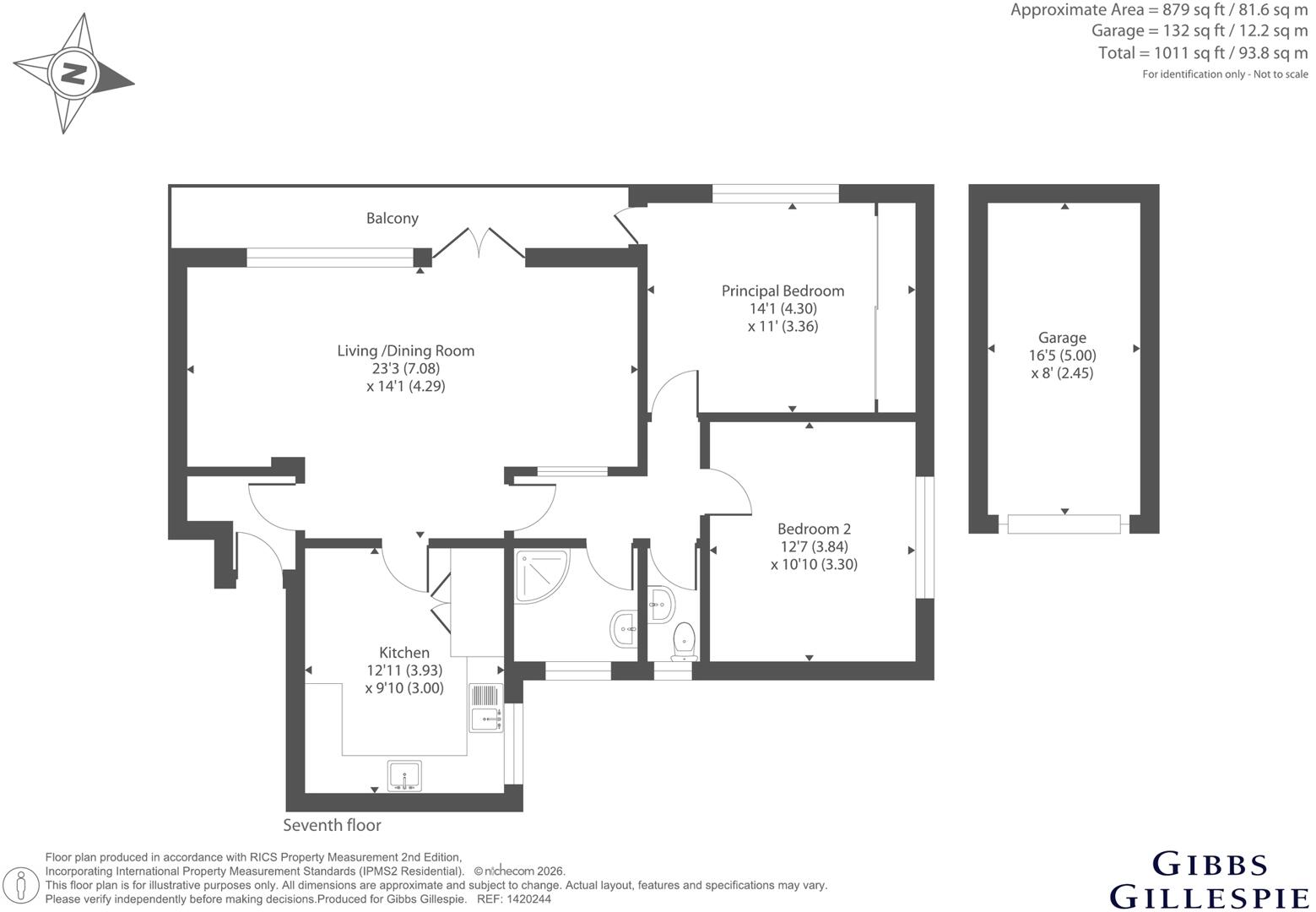 Dove Park, Pinner floorplan