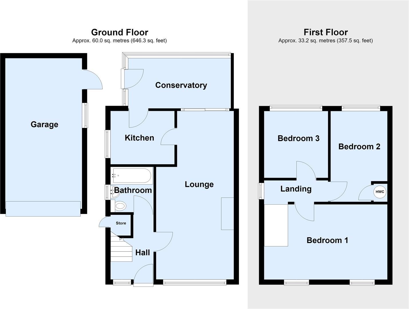 Primley Park Grove, Alwoodley, Leeds floorplan