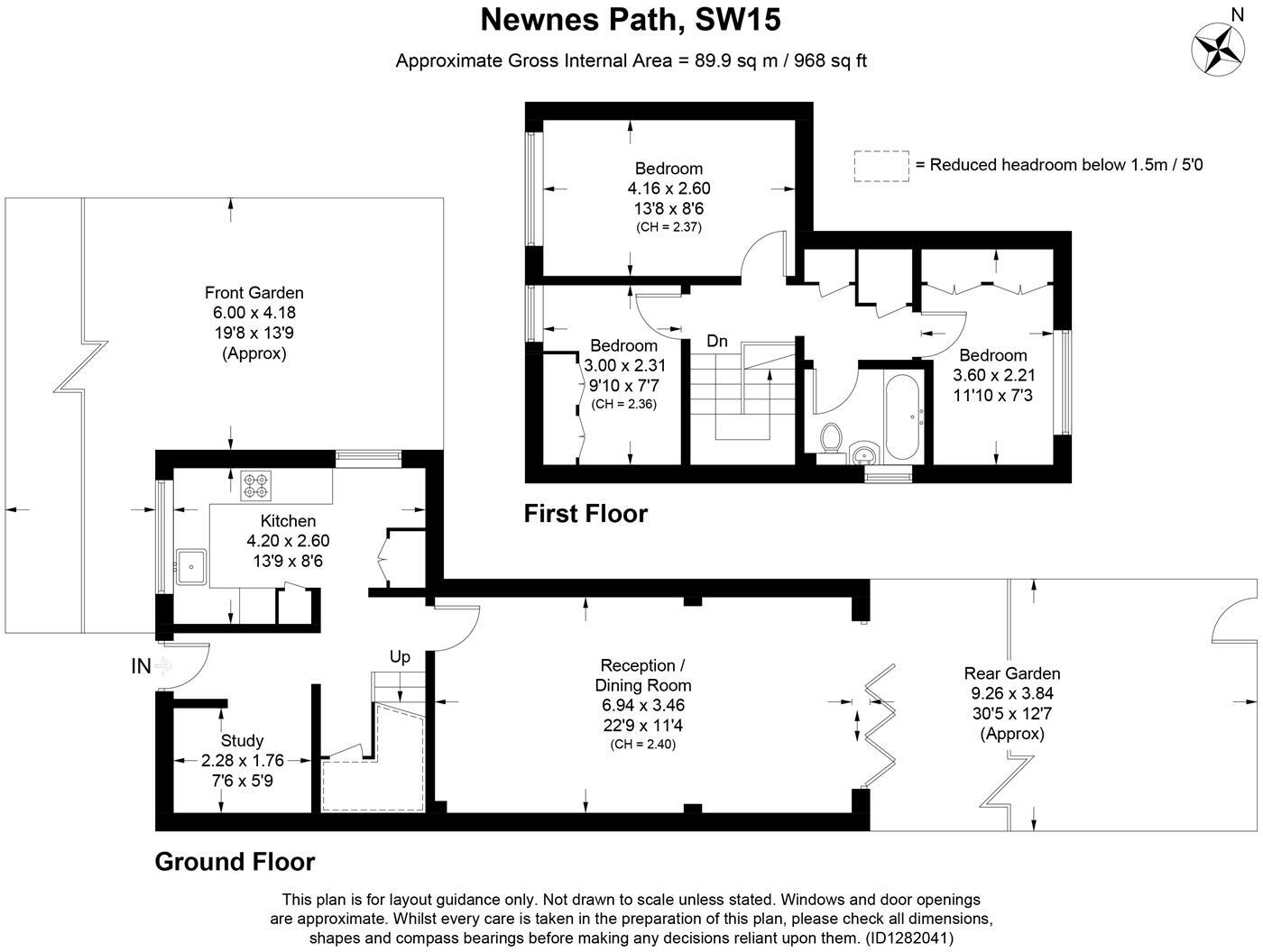 Newnes Path, Putney, London floorplan
