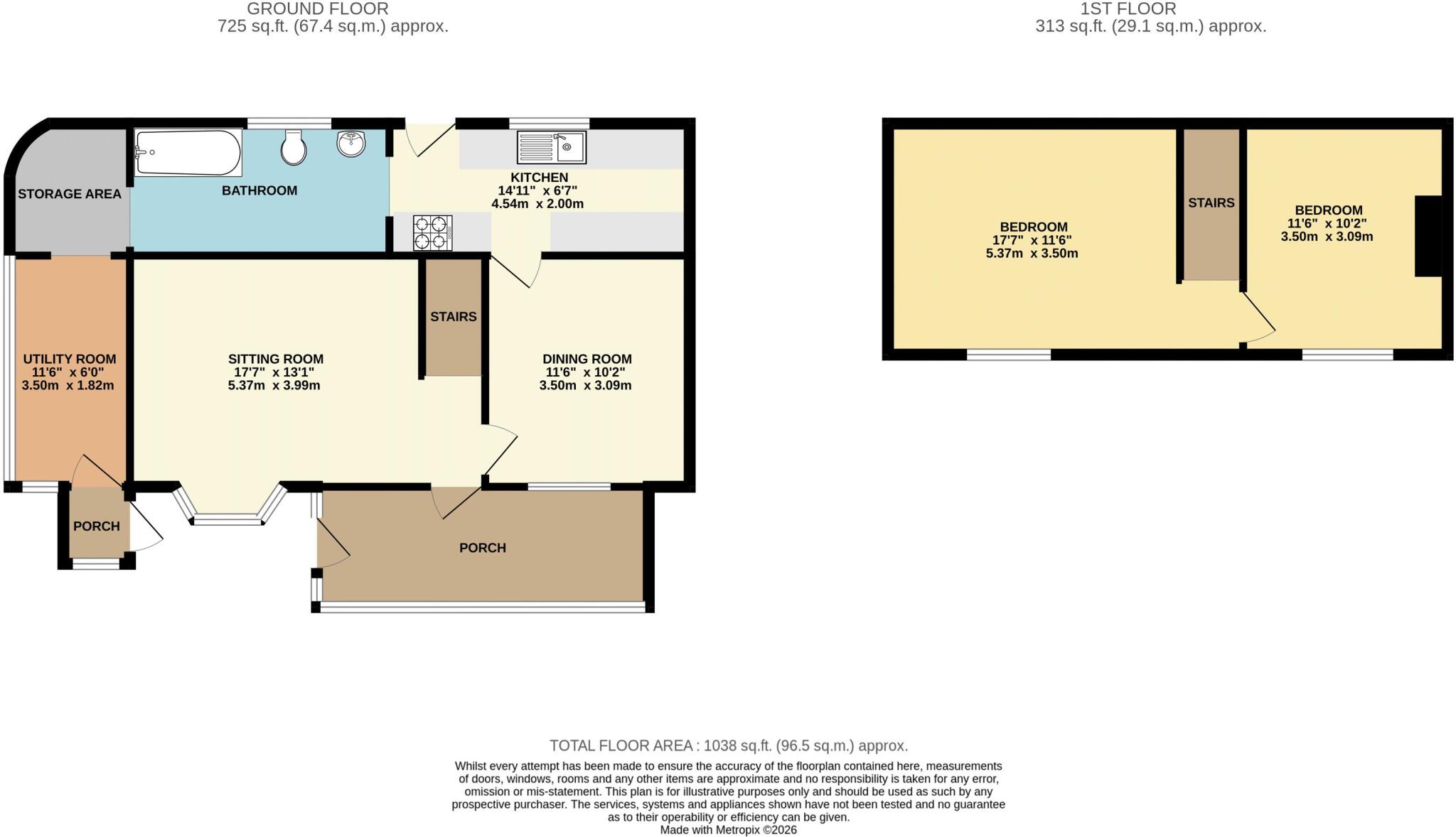 Church Road, Cinderford floorplan