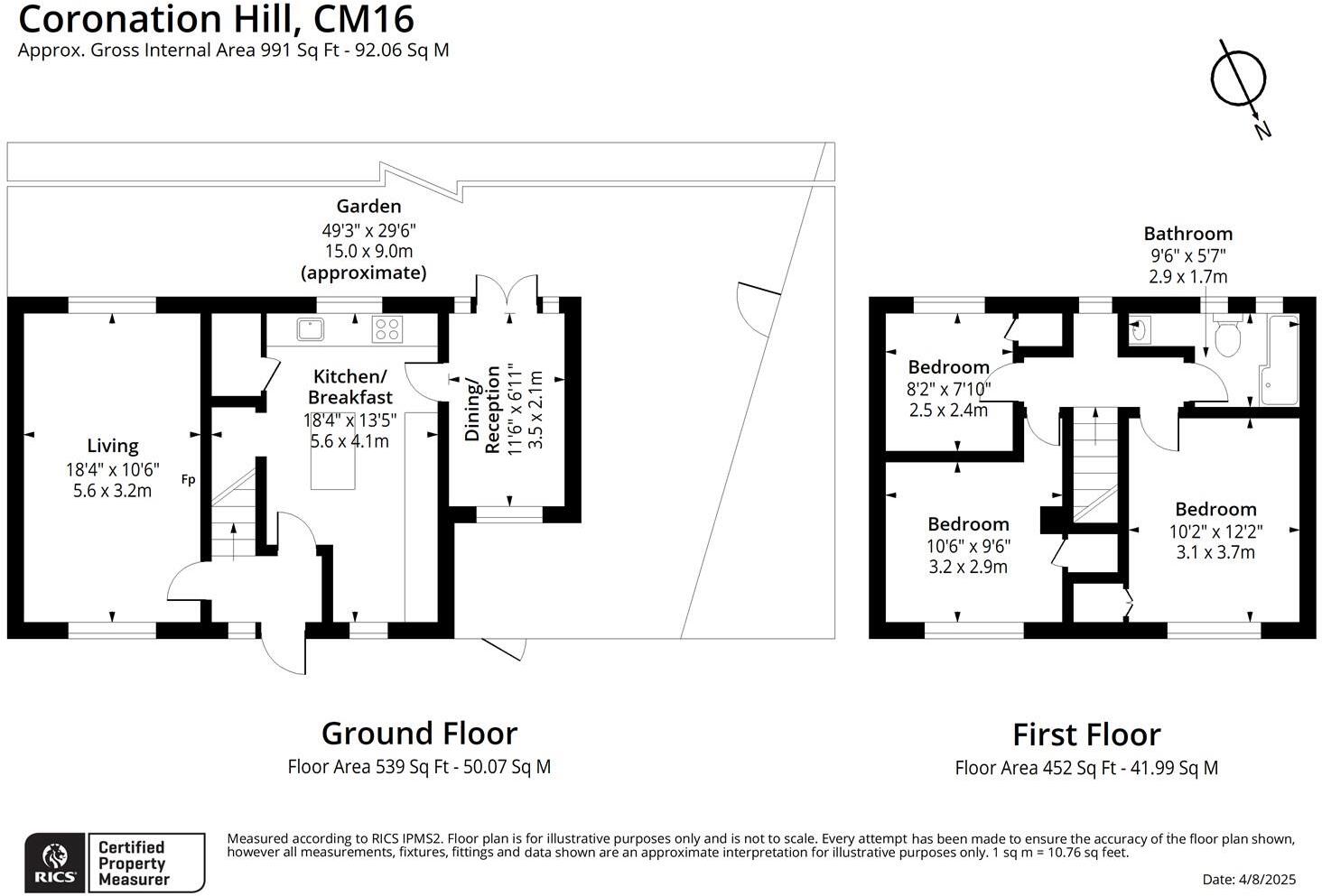Coronation Hill, Epping floorplan