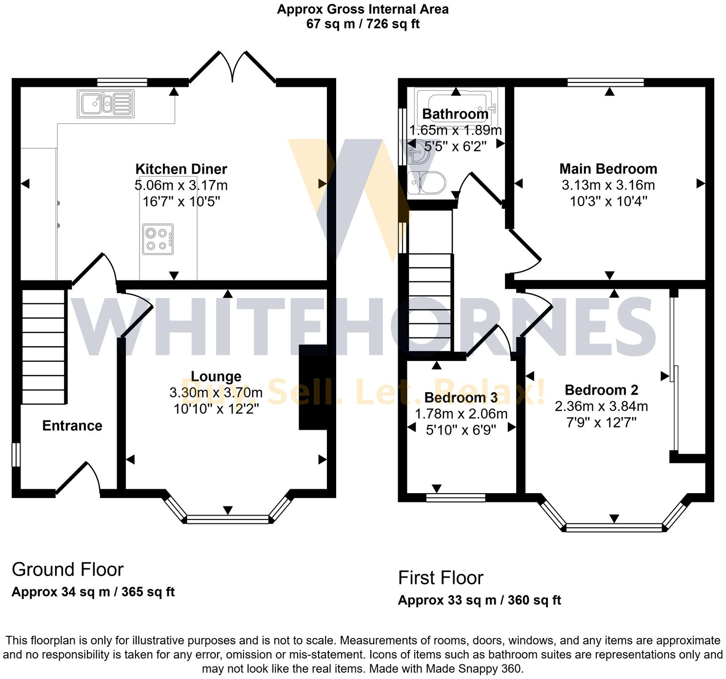 Glen View Road, Greenhill, S8 floorplan