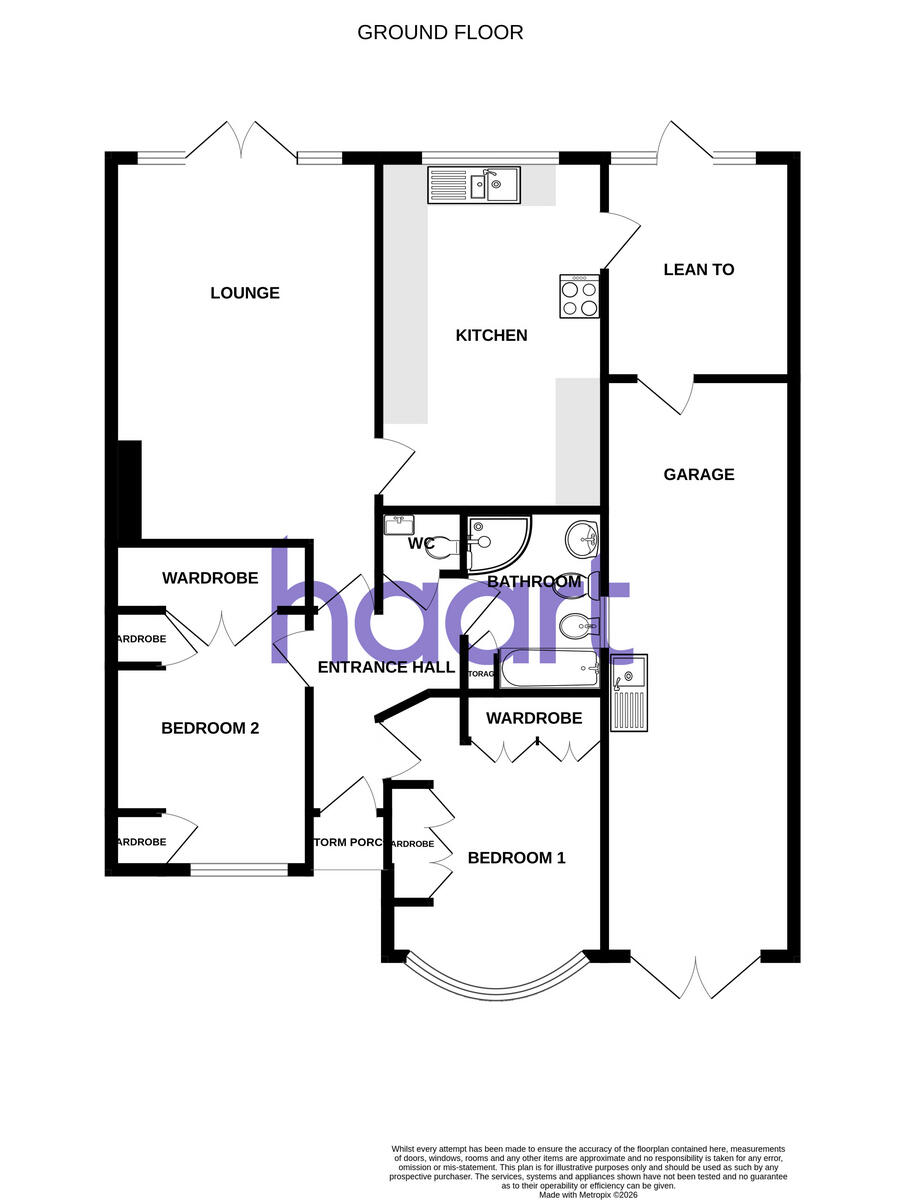 Tiverton Avenue, Clayhall floorplan