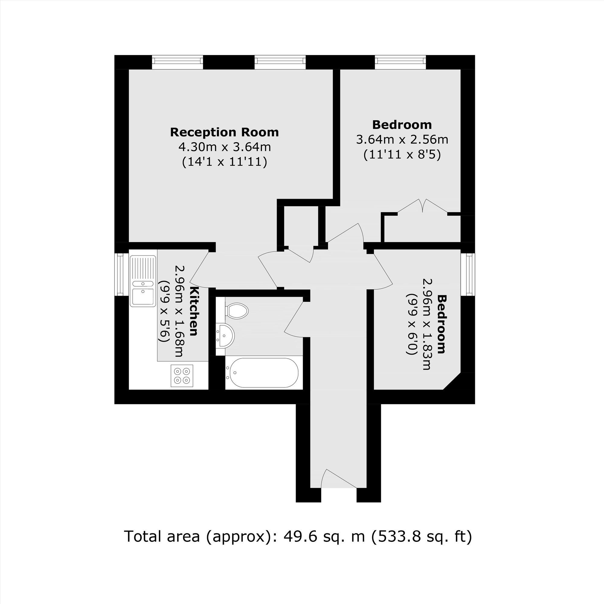 Woods Road, Peckham floorplan