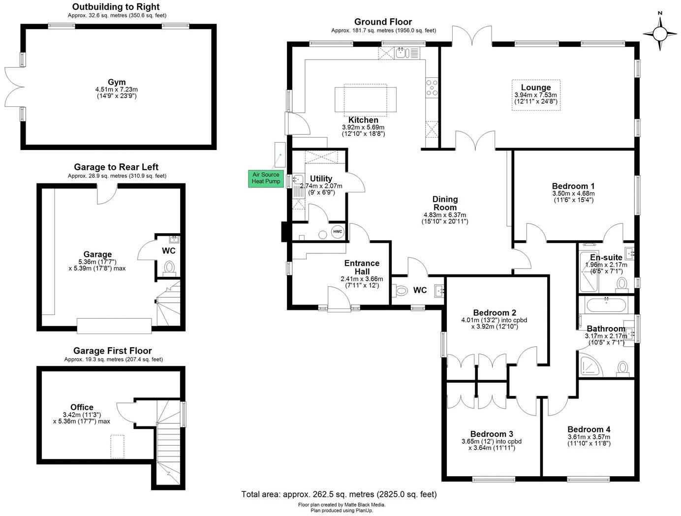 1 Myles Lane, Horncastle floorplan