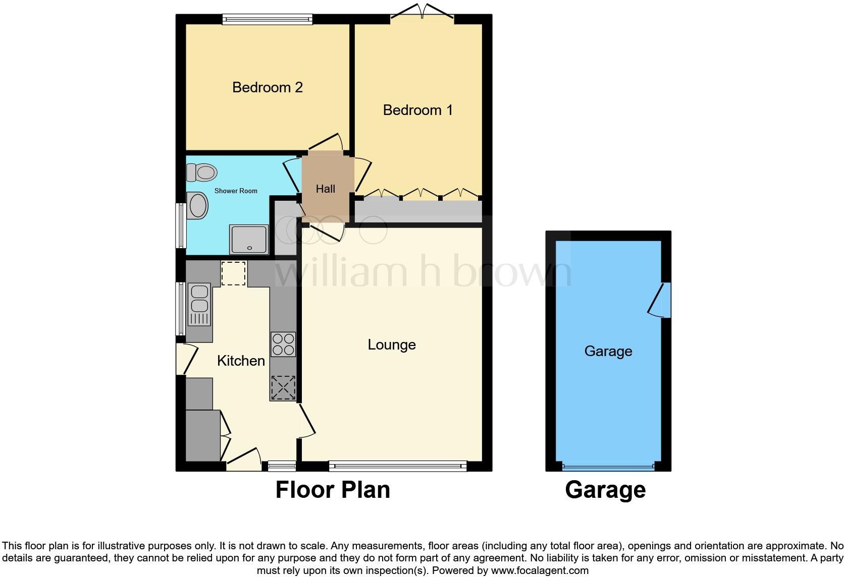 Hickling Close, Swaffham floorplan