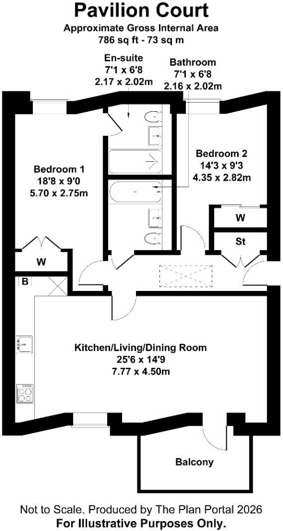 Gunnersbury Drive, W5 floorplan
