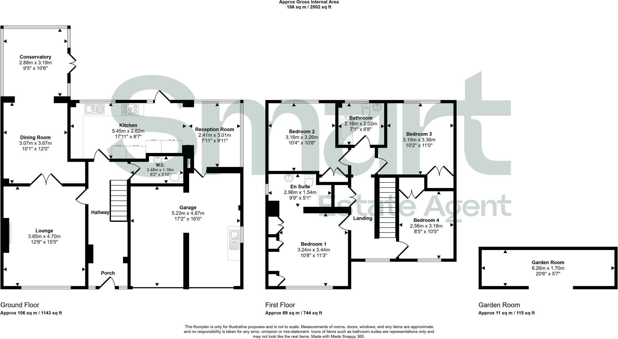 Vestry Drive, Exeter floorplan