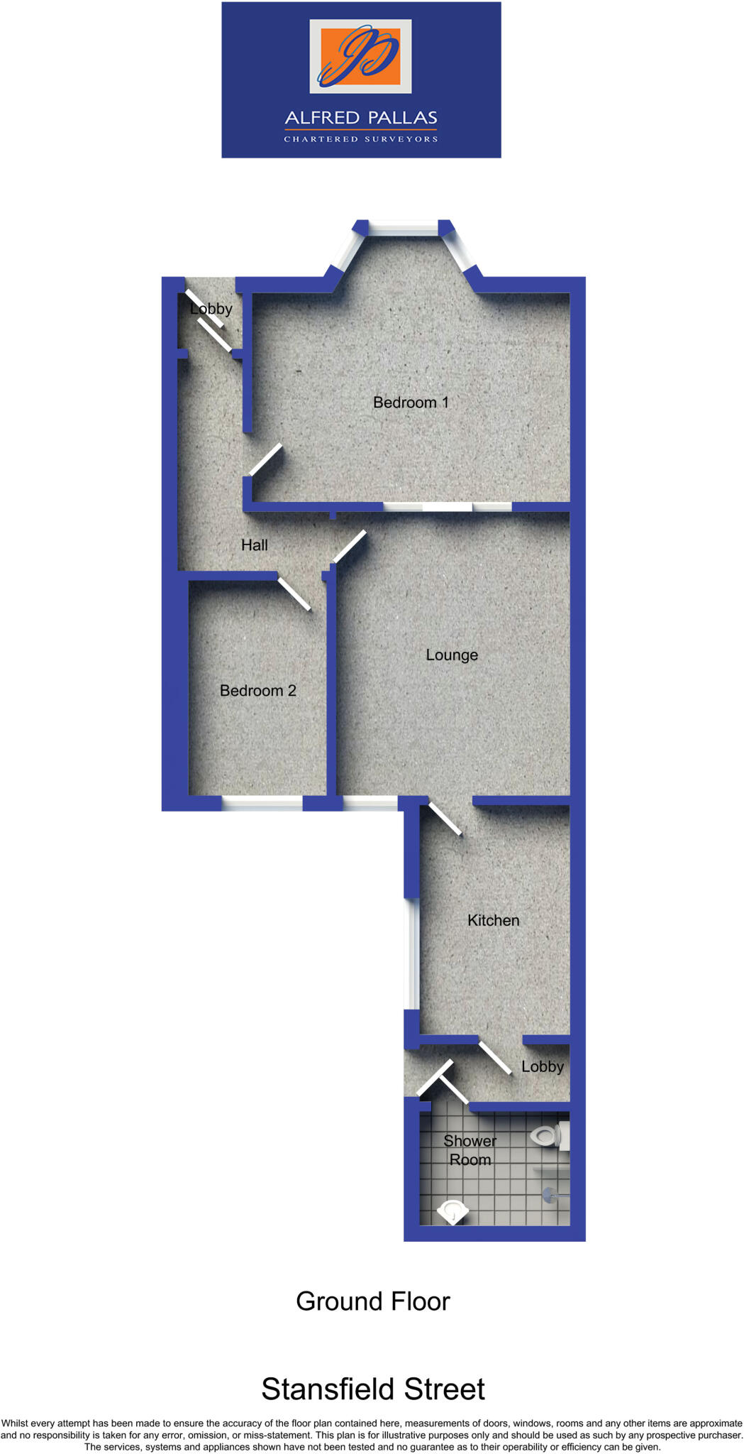 Stansfield Street, Roker floorplan