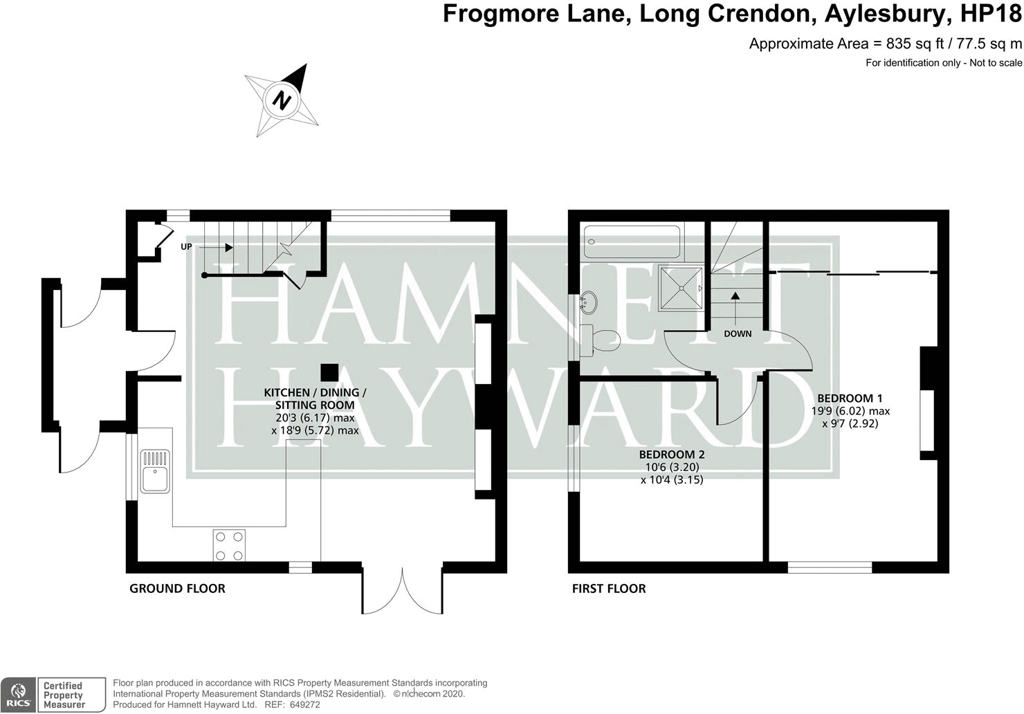 Long Crendon, Buckinghamshire floorplan