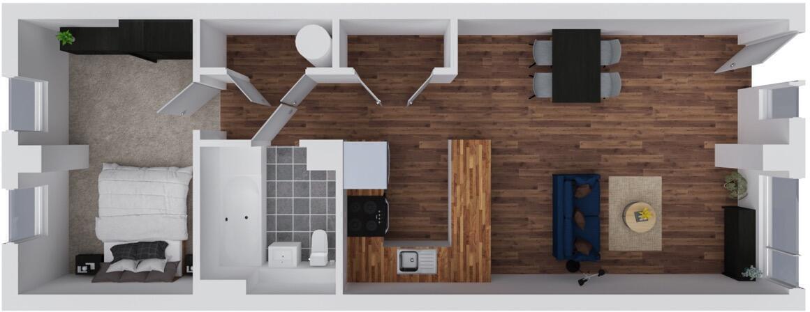 Clarence Road, Manchester floorplan