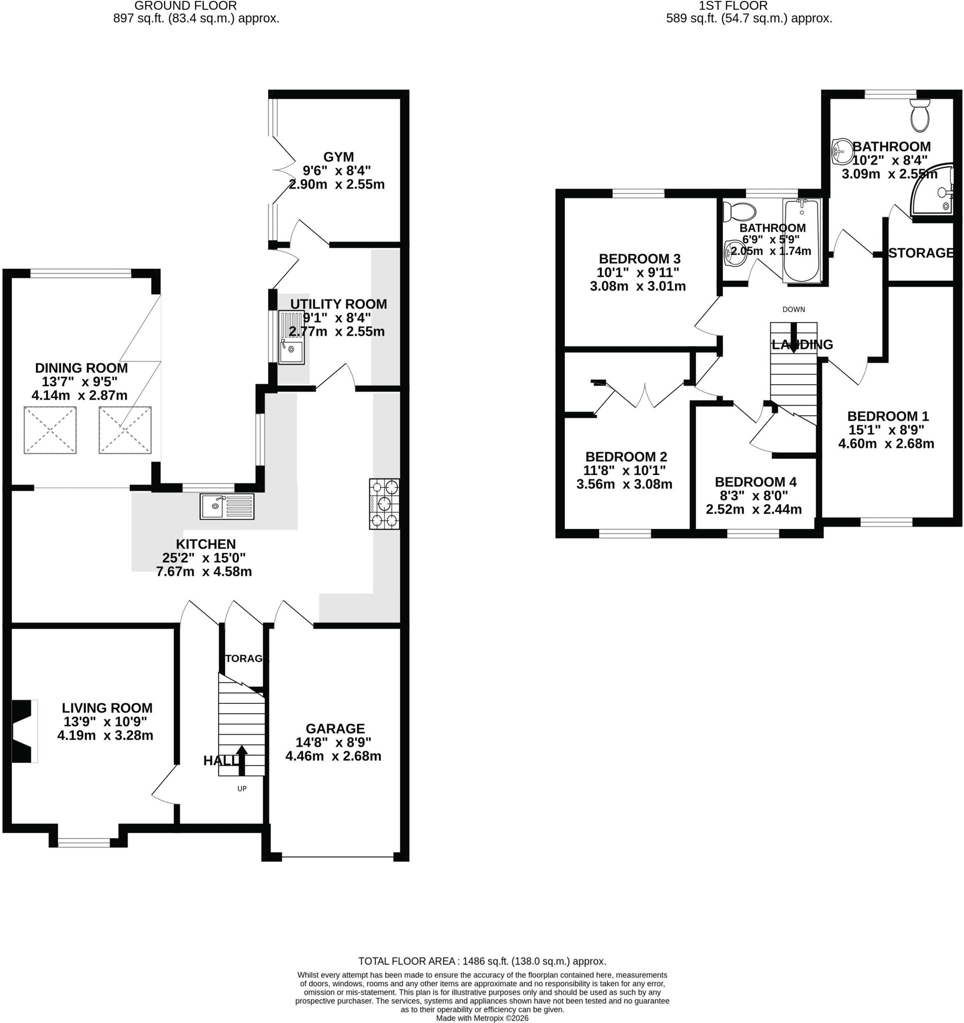 Foxglove Close, Standish, Wigan floorplan