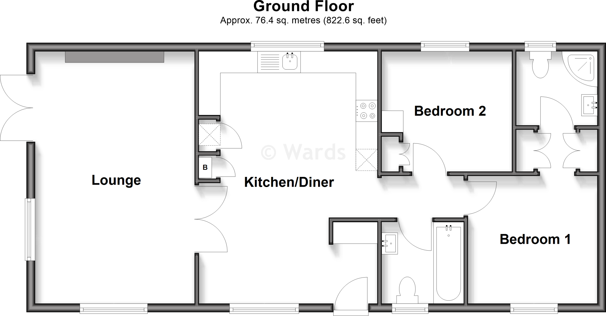 The Heath, East Malling, West Malling, Kent floorplan