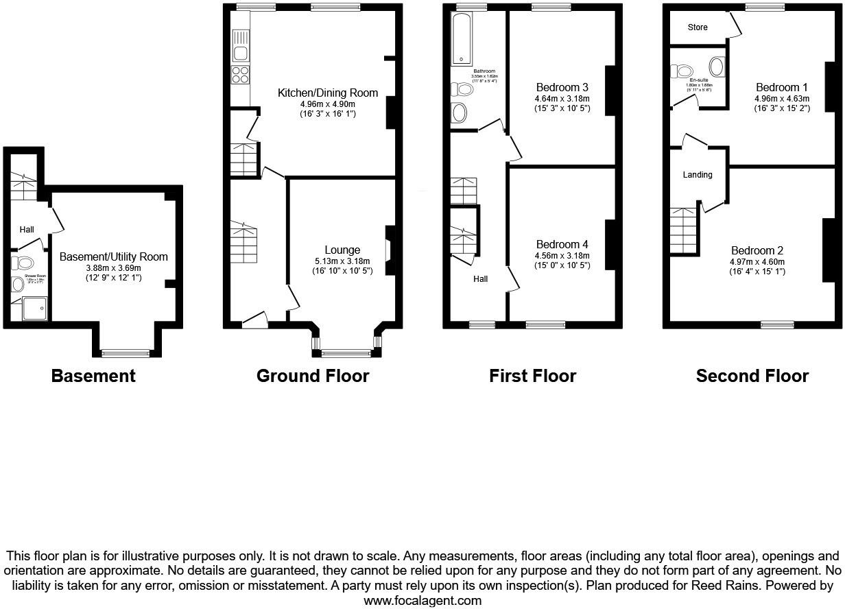 Illingworth Villas, Lee Mill Road, Hebden Bridge, HX7 floorplan
