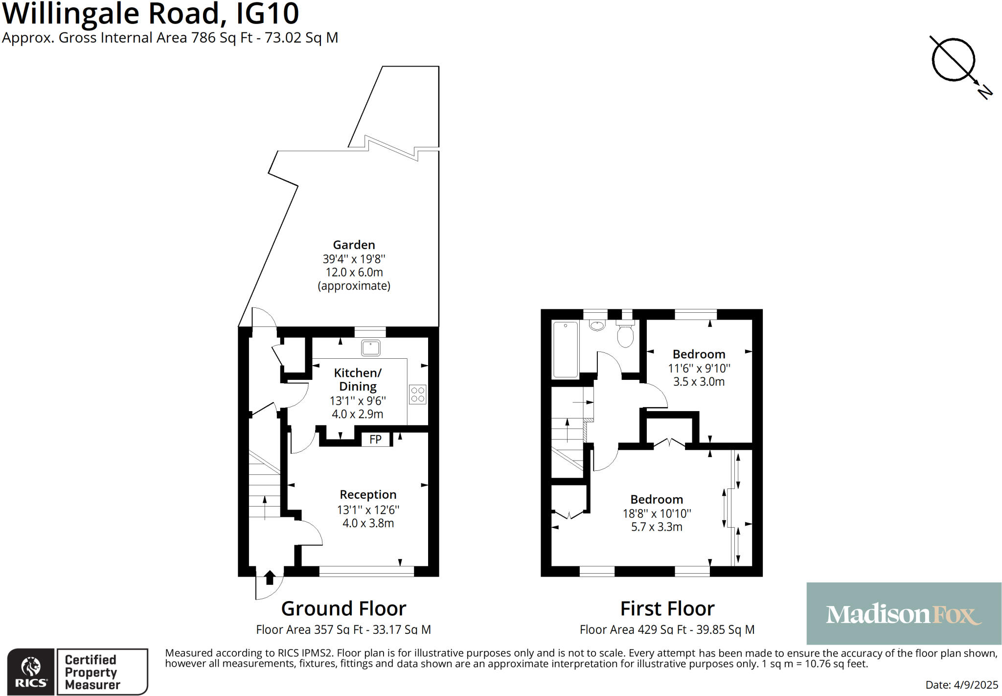 Willingale Road, Loughton, Essex, IG10 floorplan