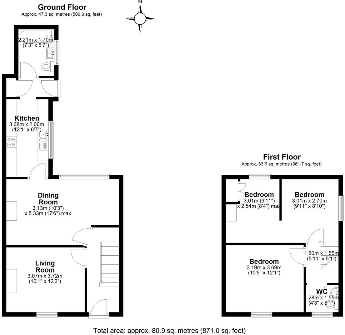 Valley Road, Leiston floorplan