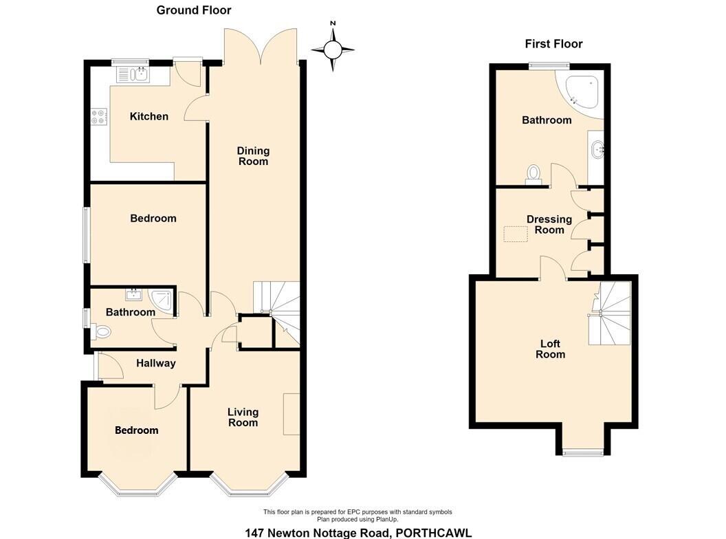 Newton Nottage Road, Porthcawl, CF36 5EA floorplan