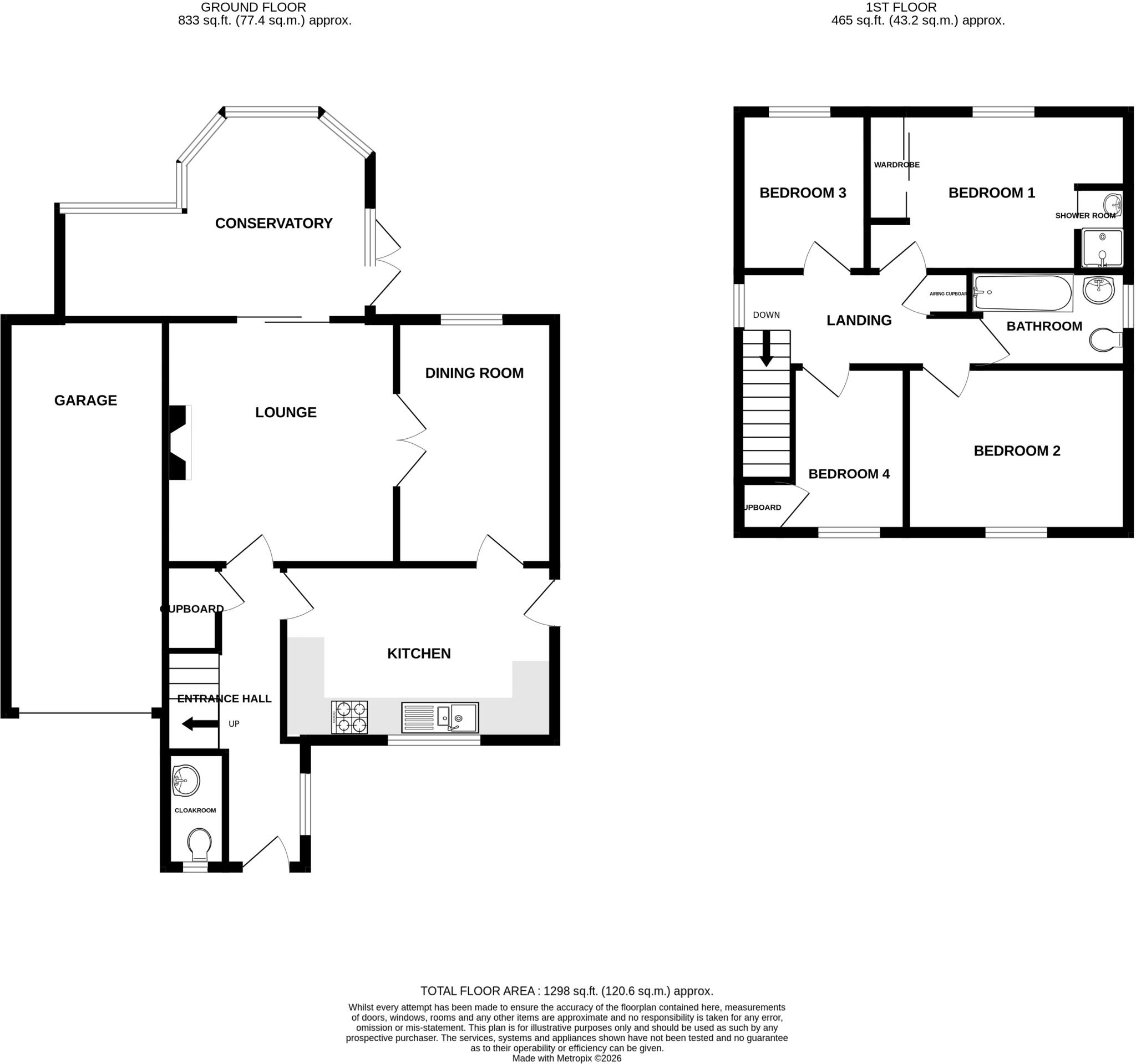 Englands Way, Chard, Somerset, TA20 floorplan