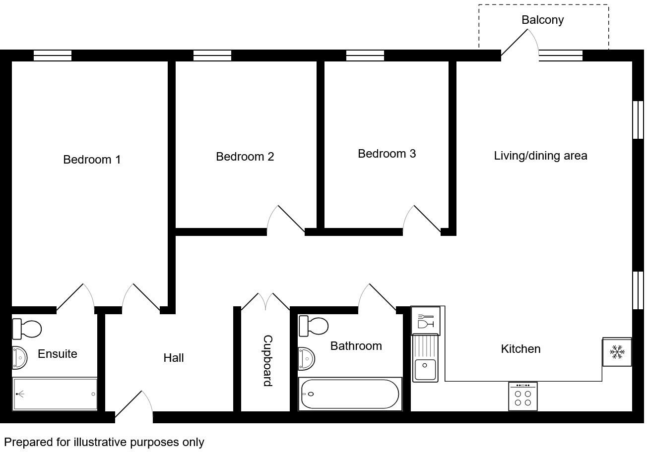 Northminster, Peterborough, Cambridgeshire, PE1 floorplan