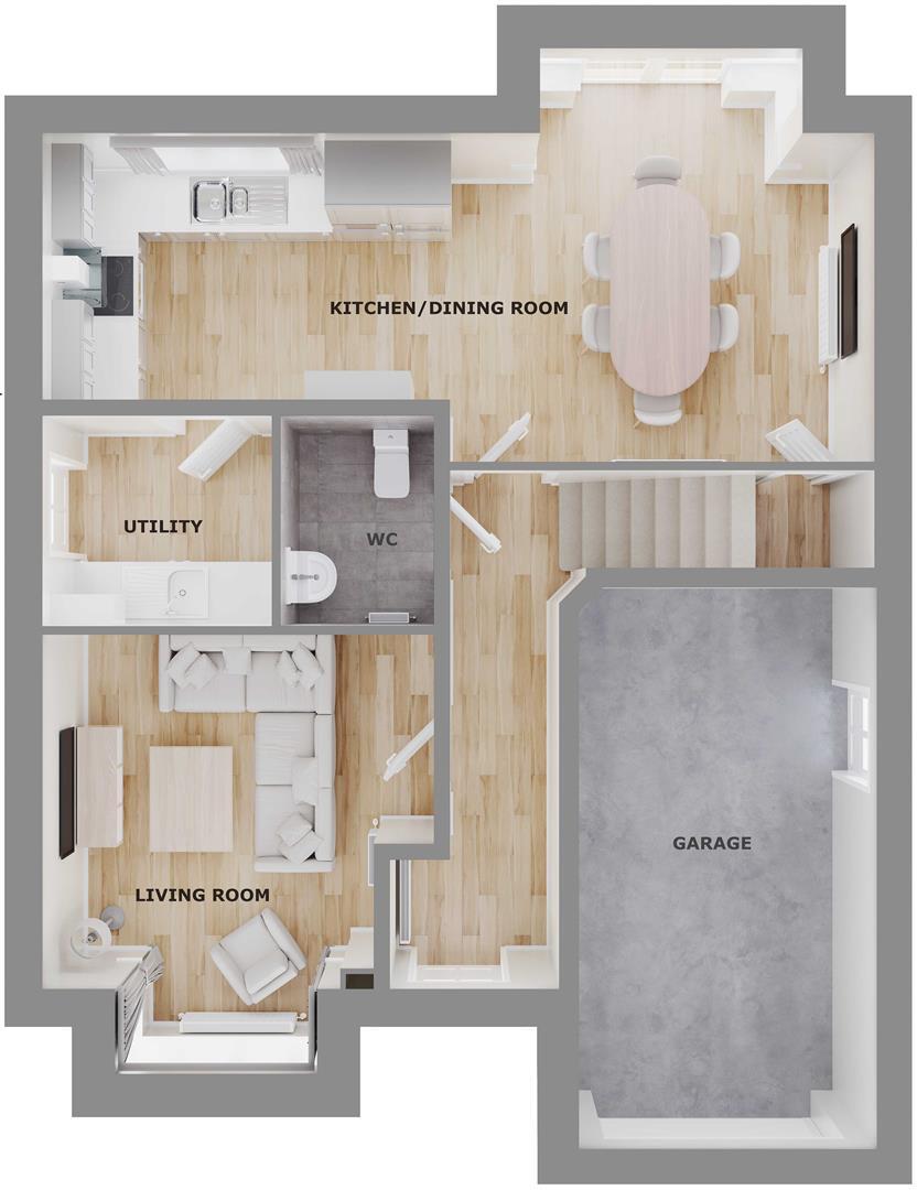 Kettlemere Close, Ellesmere. floorplan