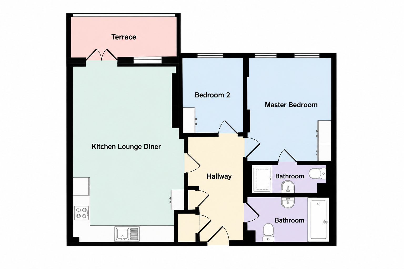 Ground Floor, Rossmore Road, City Of Westminster, London floorplan