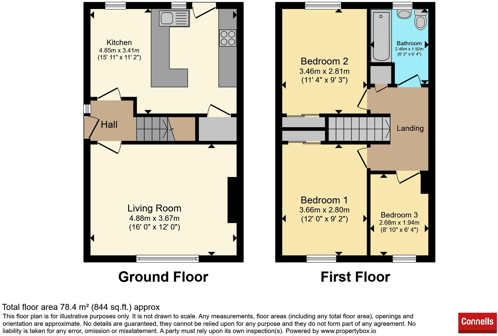 Diamond Close, Ipswich floorplan
