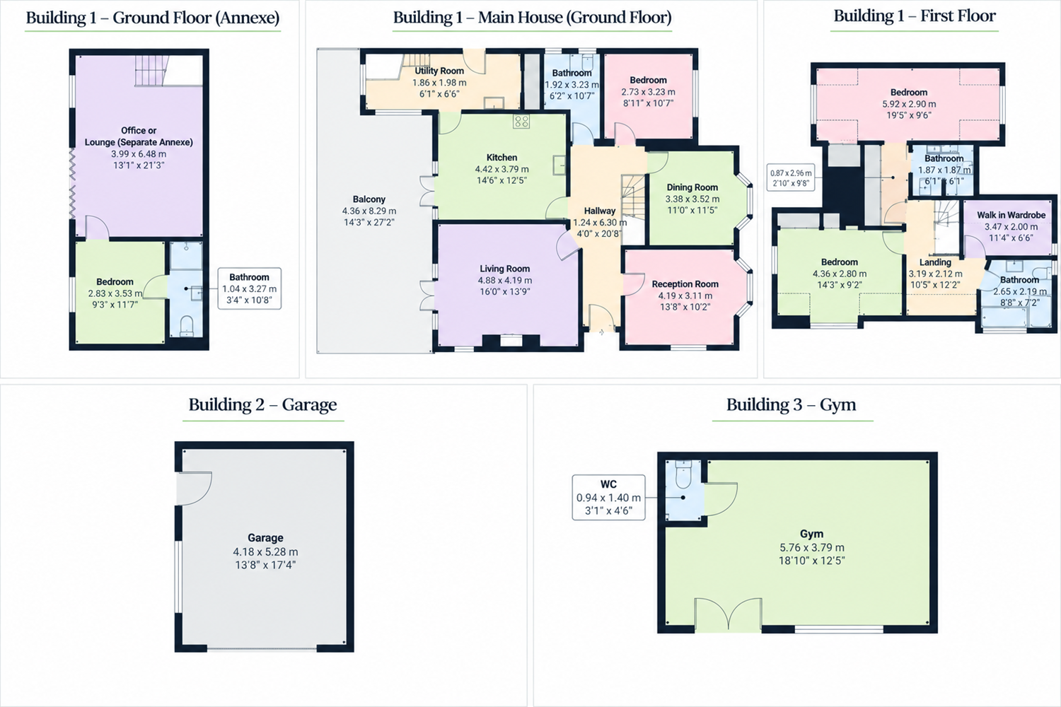 Grove Hill, Emmer Green, Reading floorplan
