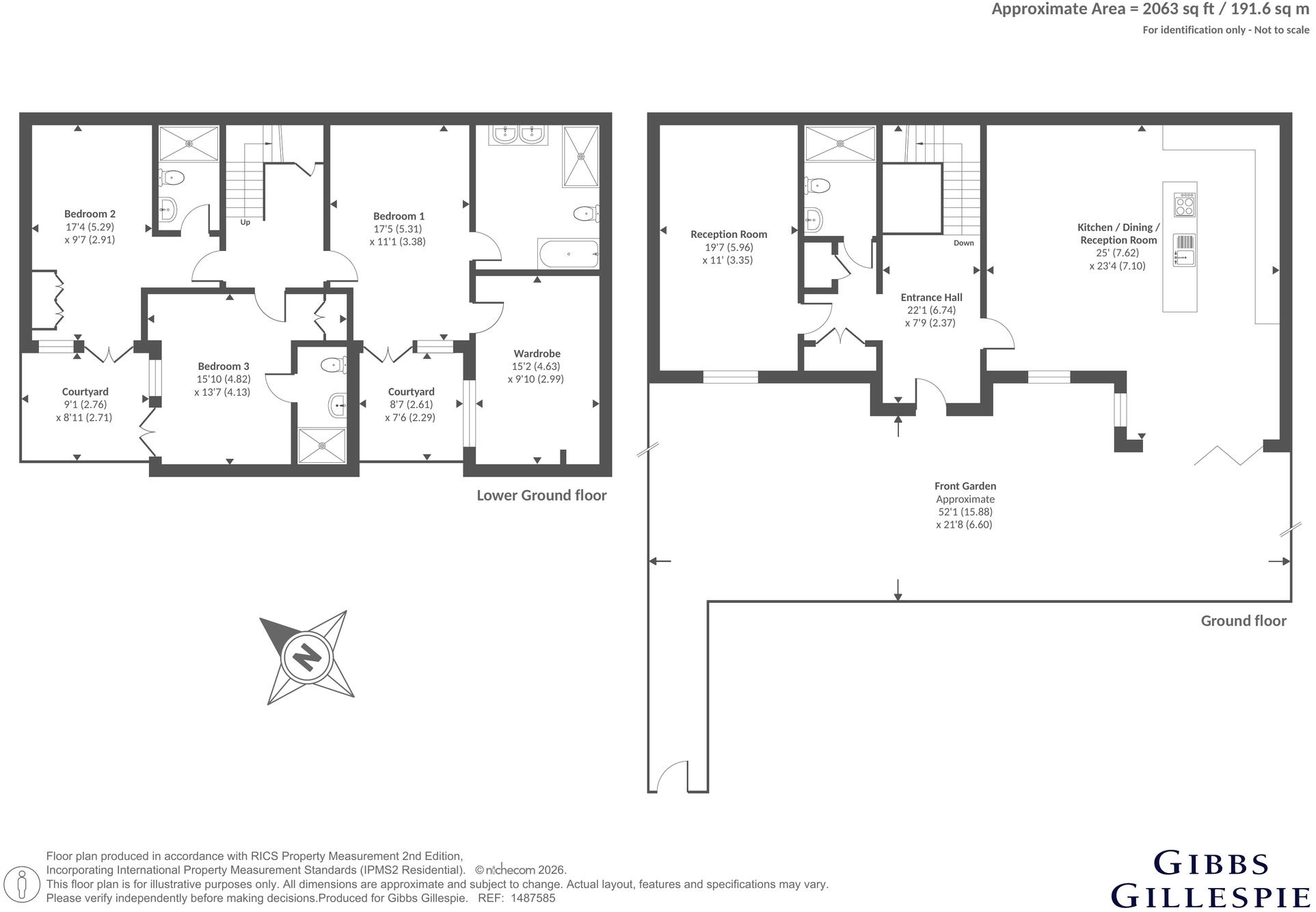 Rosemont Road, London floorplan