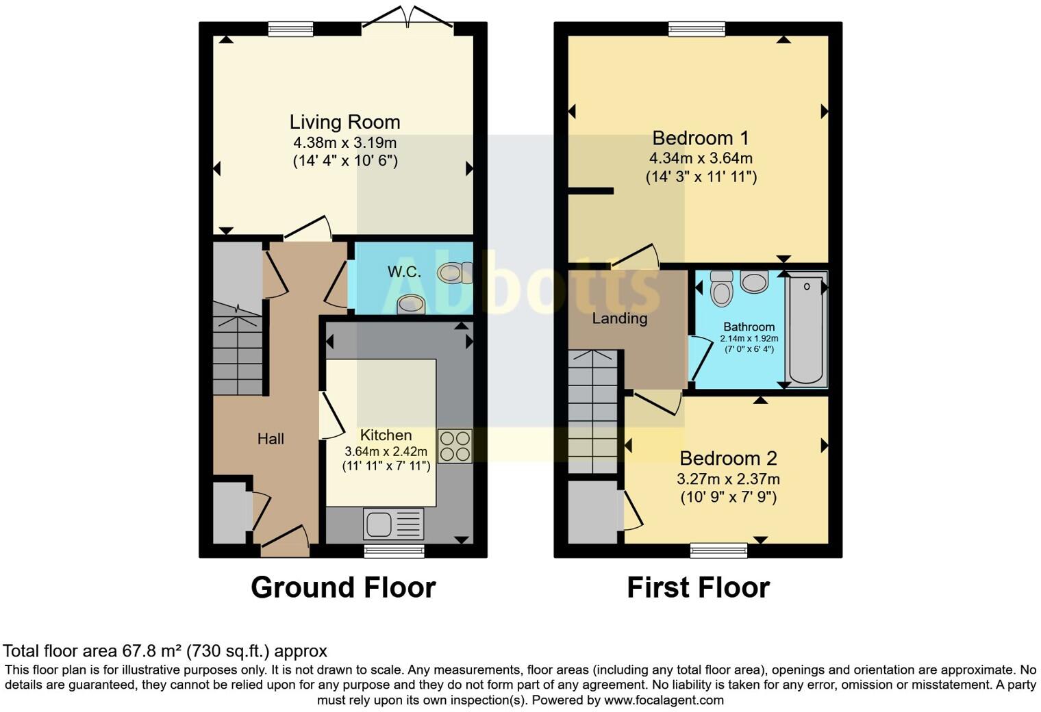 Burr Close, Stowupland, Stowmarket, Suffolk, IP14 floorplan