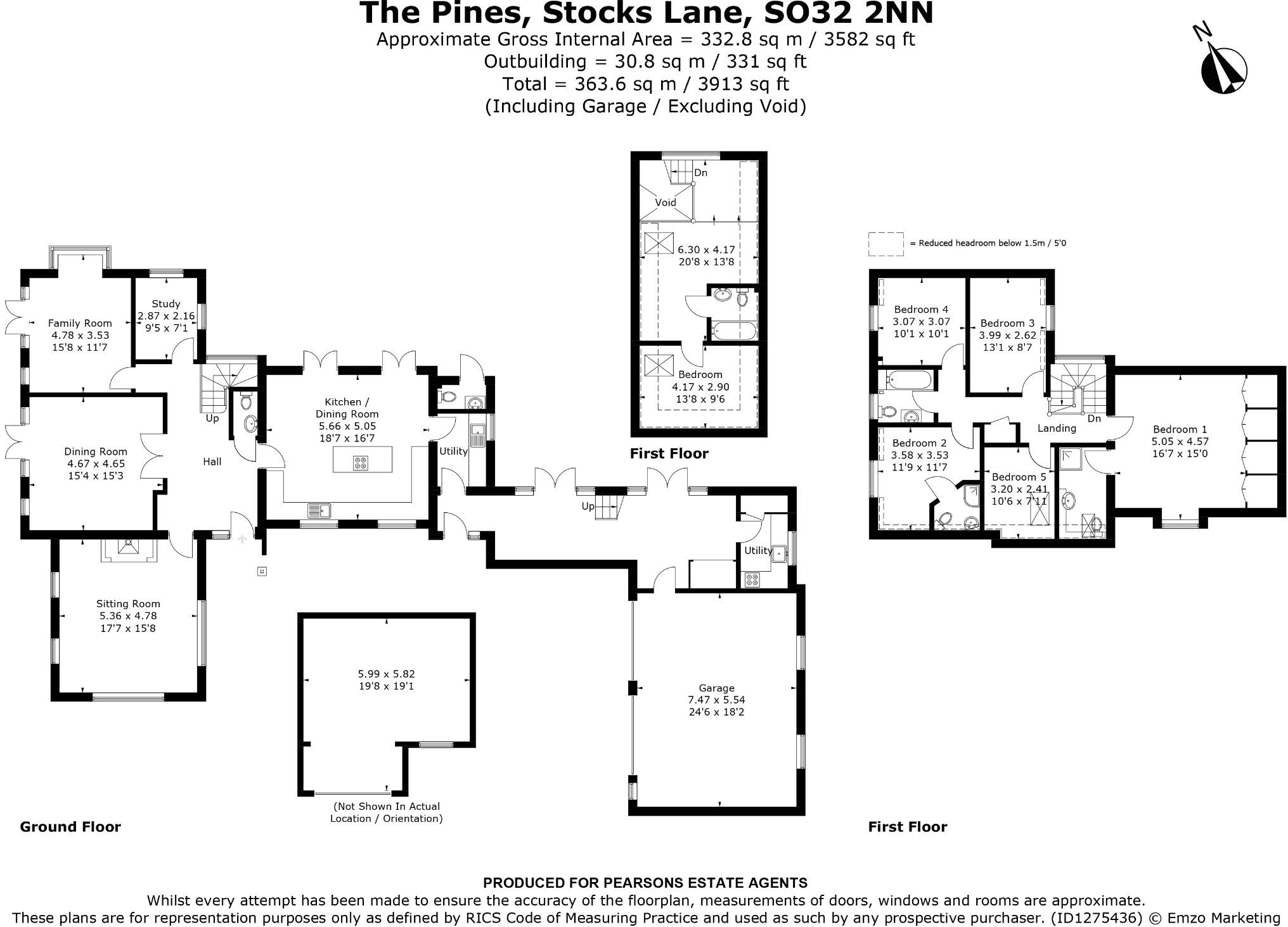 Meonstoke floorplan