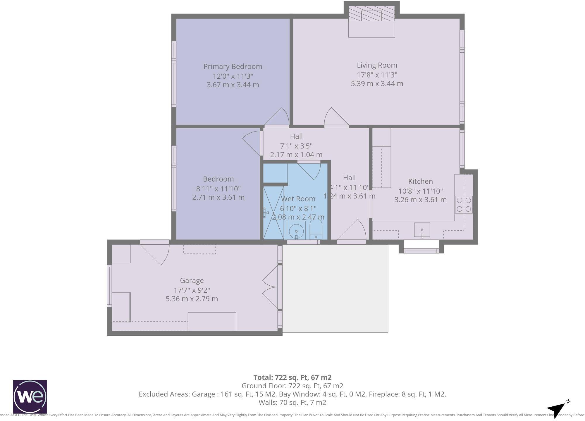 Caer Gofaint, Groes, LL16 floorplan