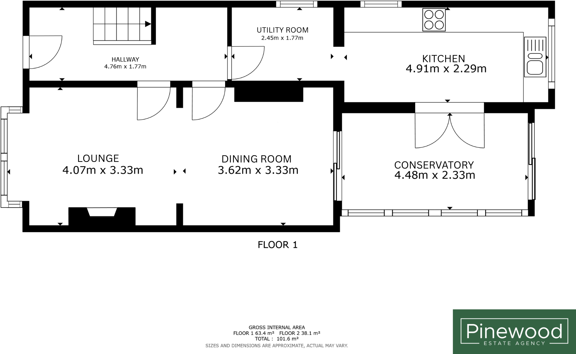 The Croft, Aston, Flintshire, CH5 floorplan