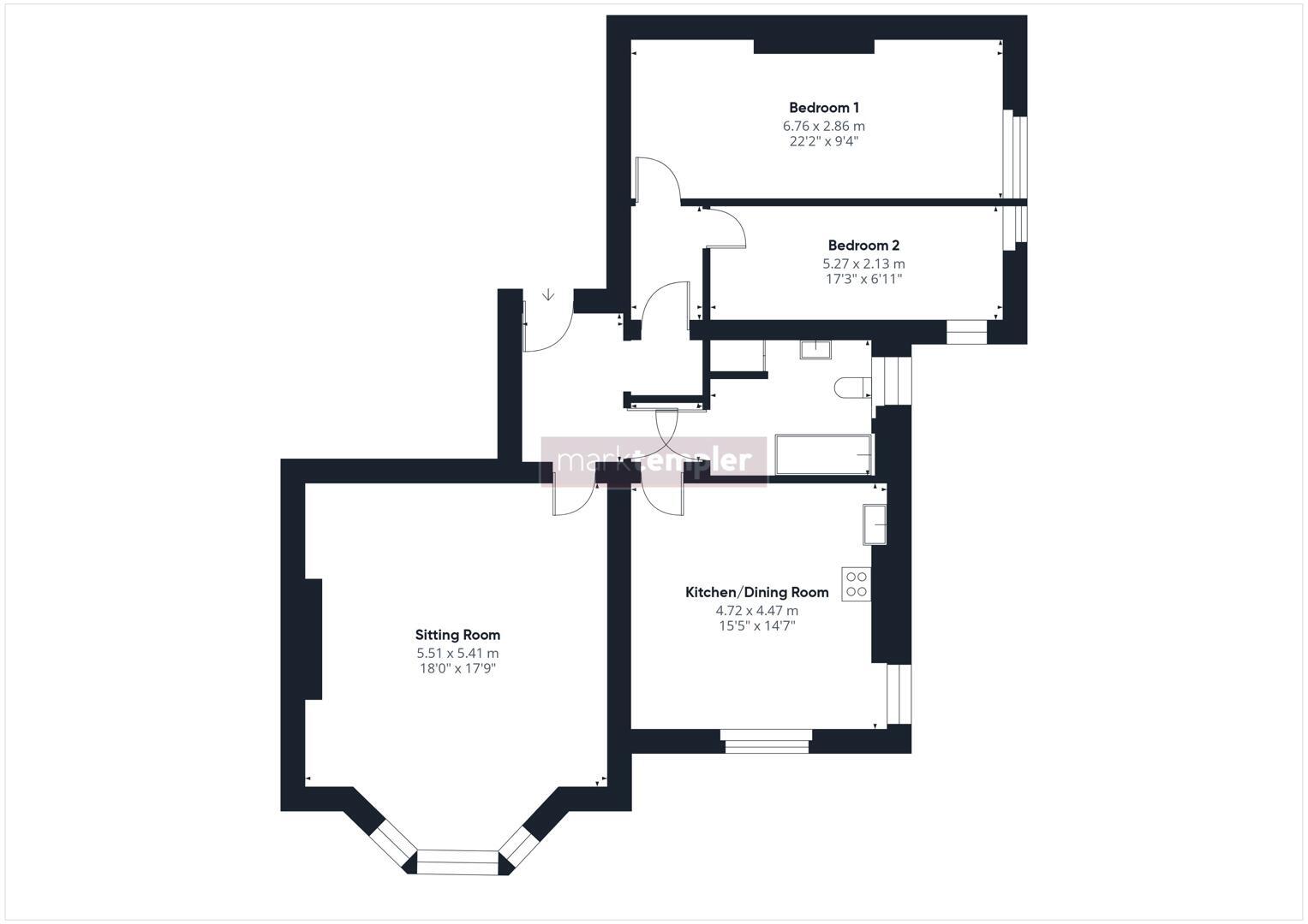 Castle Road, Clevedon floorplan