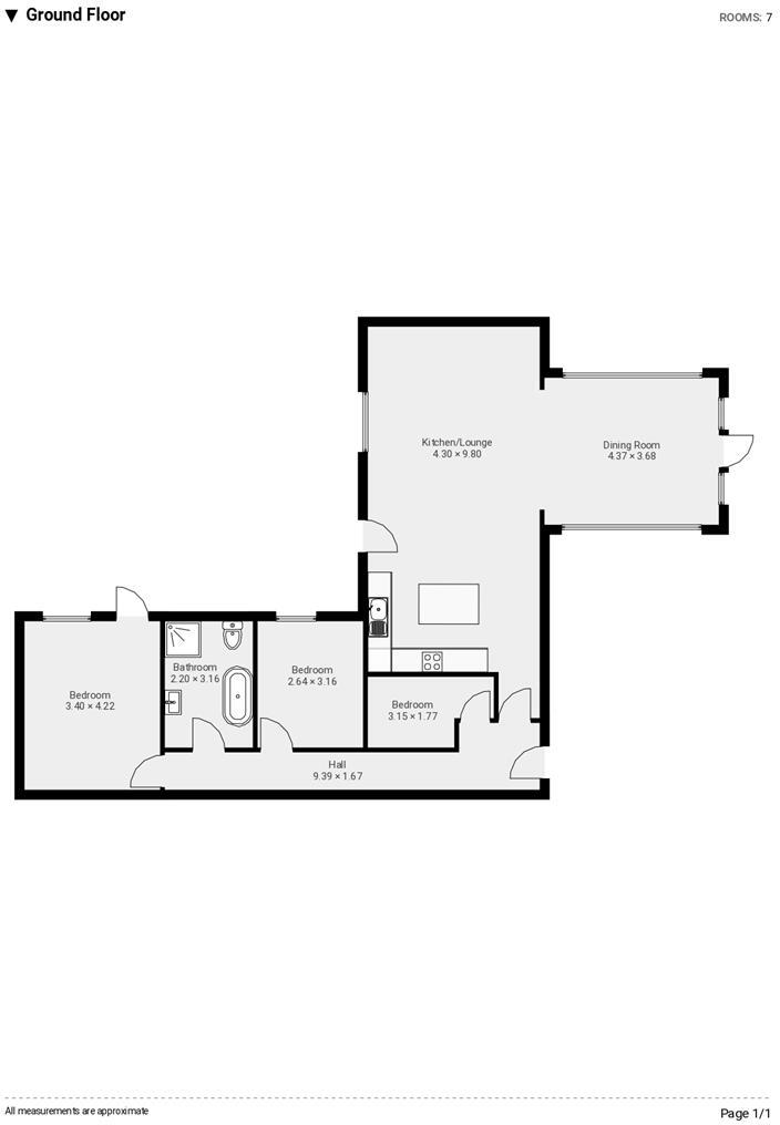 Low Skerningham Lane, Darlington floorplan
