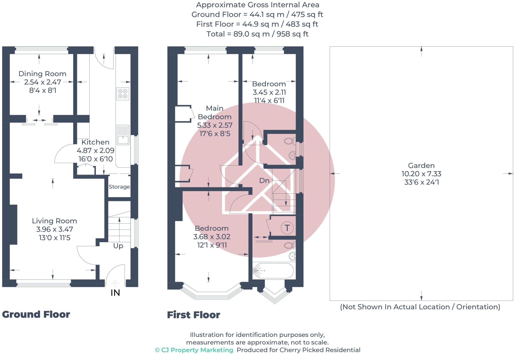 Headley Way, Oxford floorplan