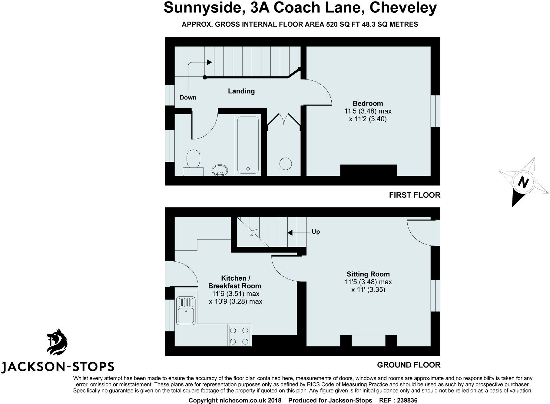 Coach Lane, Cheveley, Newmarket, CB8 floorplan