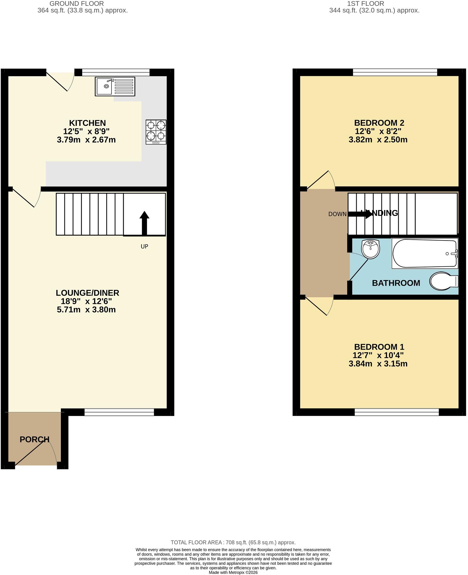 Howard Close, Mudeford, Dorset. BH23 3HY floorplan