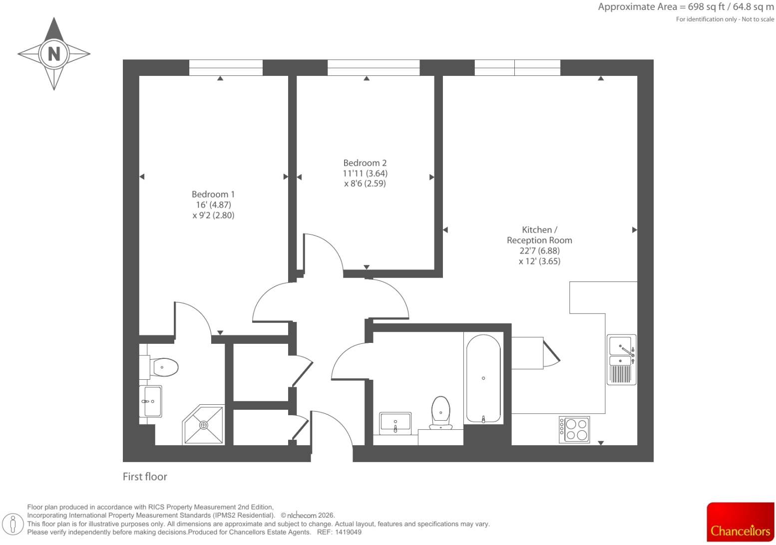 Maidenhead, Berkshire, SL6 floorplan