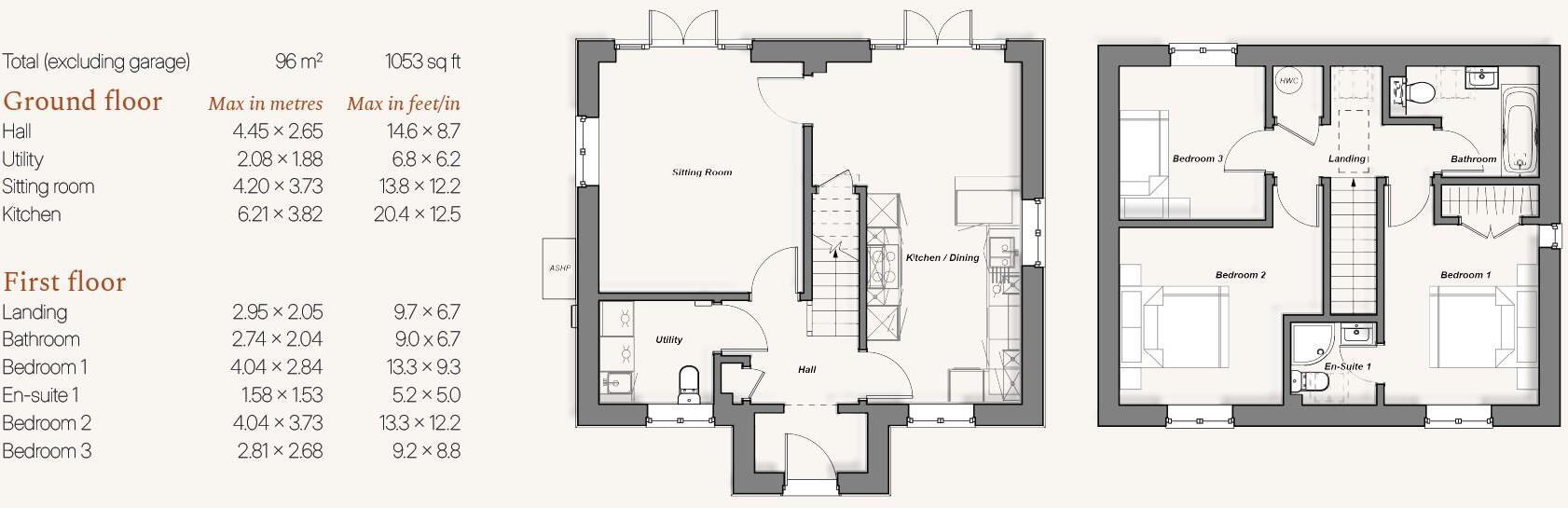 Townsend Farmyard, Poulshot floorplan