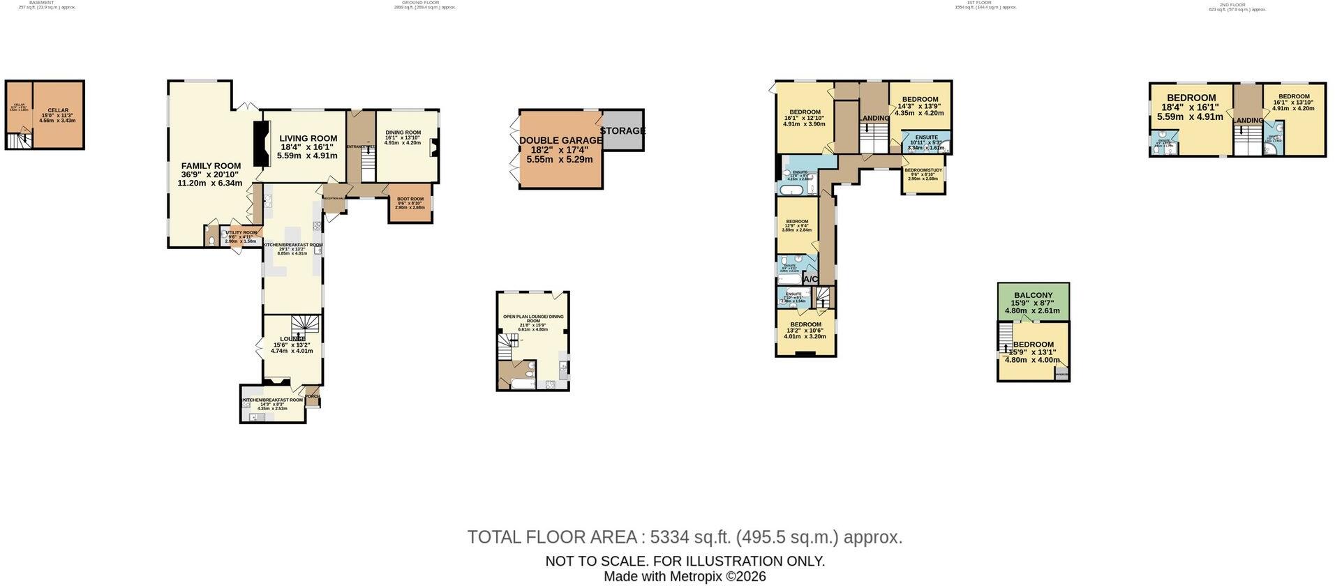 Cross Lane Head, Bridgnorth, WV16 floorplan