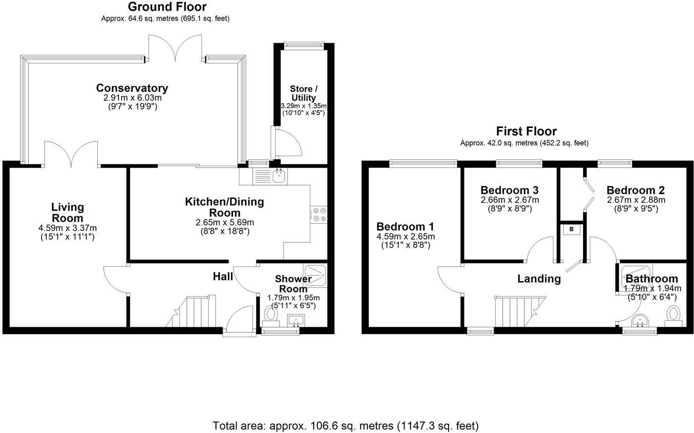 Stiels, Coed Eva, Cwmbran floorplan