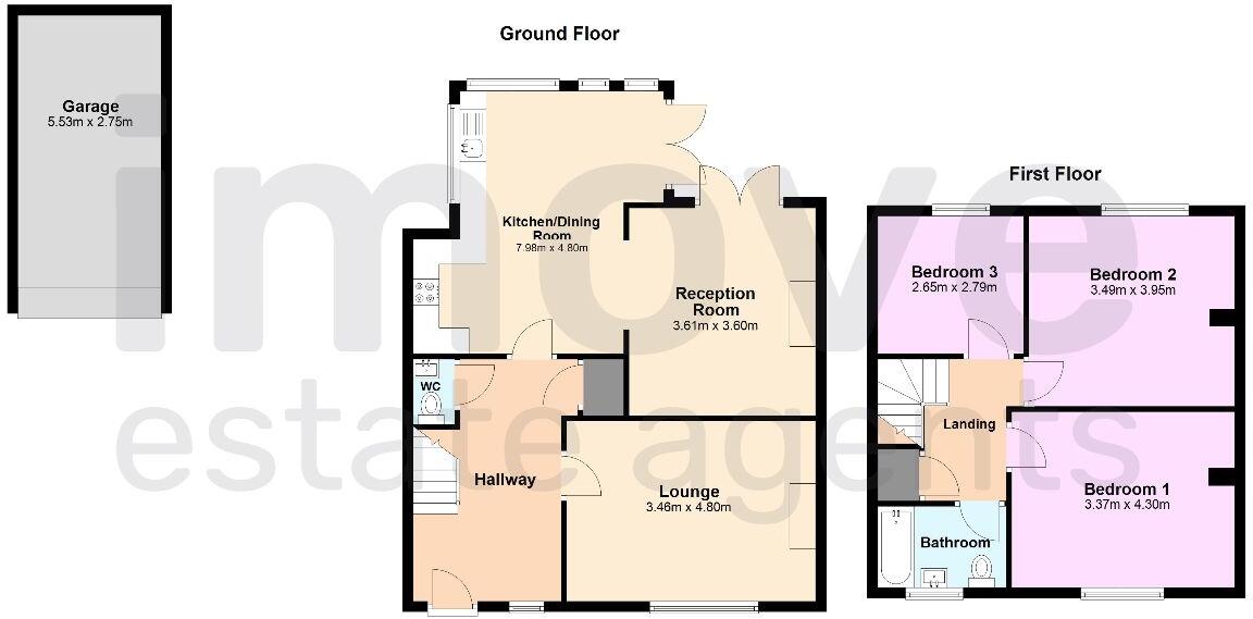 Weavers Way, Kingskerswell, Newton Abbot, TQ12 floorplan