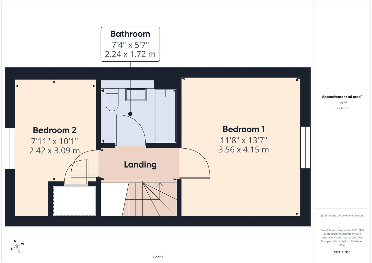 Redcliff Close, Kinver floorplan