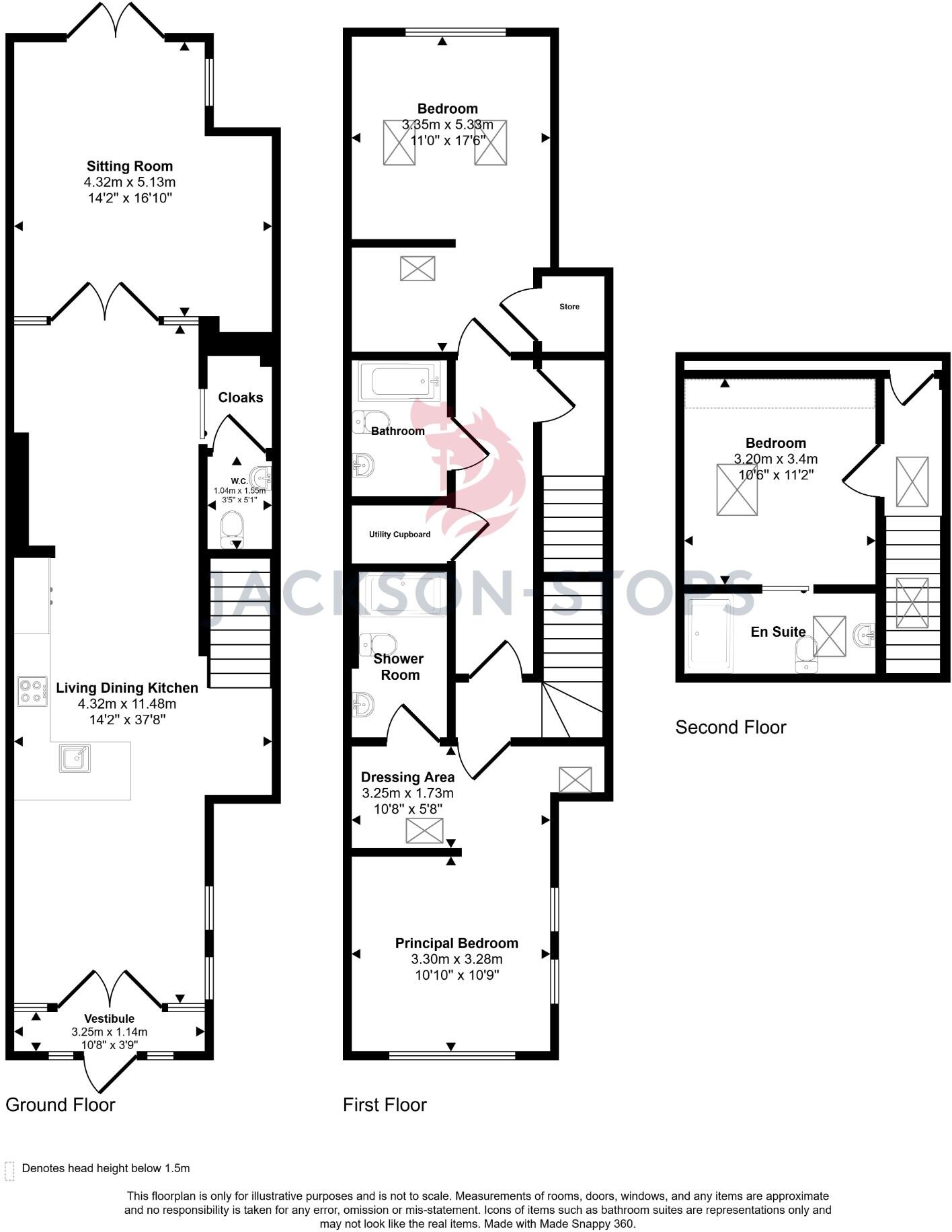 Cecil Road, Hale, WA15 floorplan
