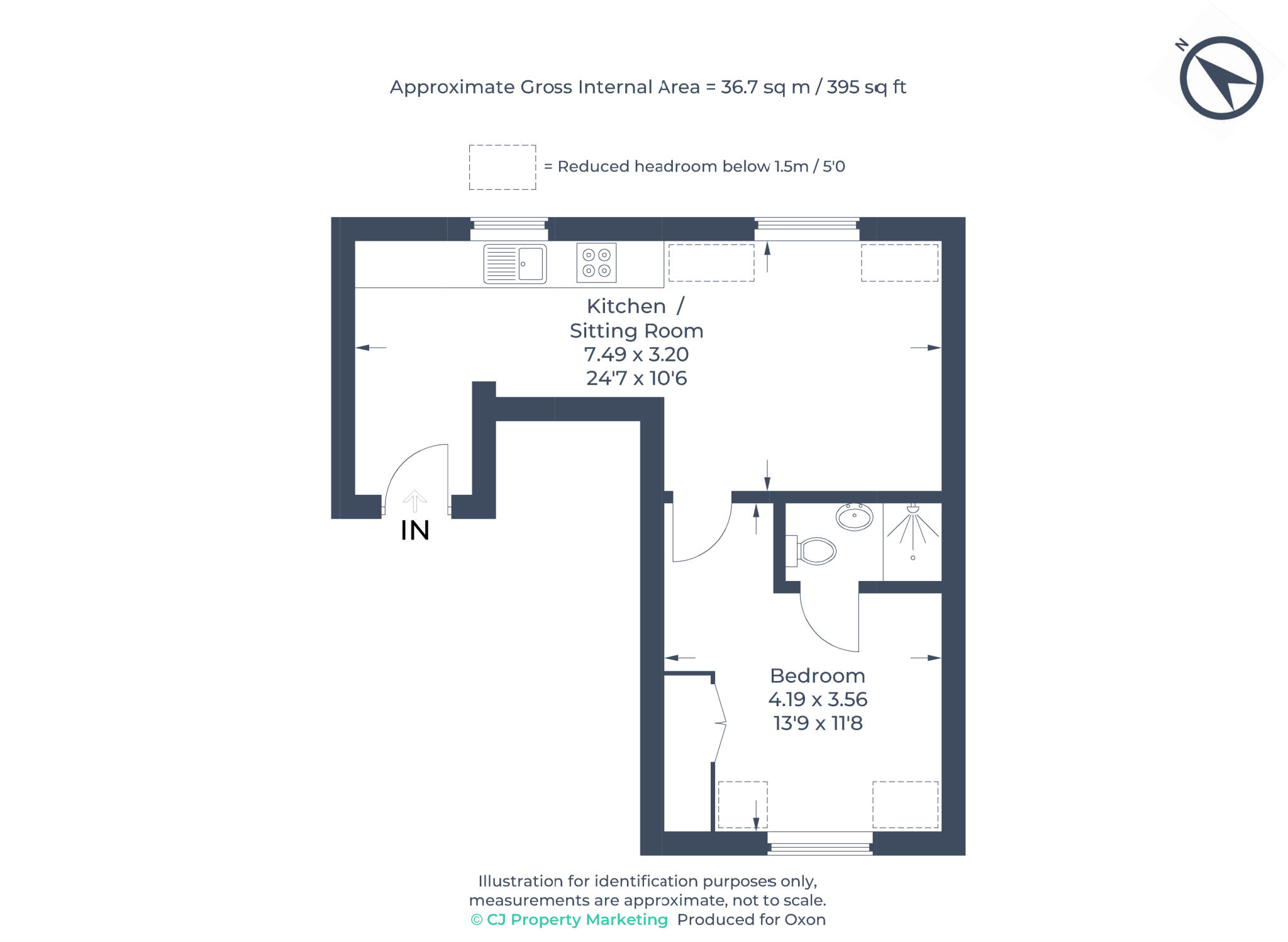 Noble House, 16 Middle Way, Summertown, Oxford, OX2 floorplan