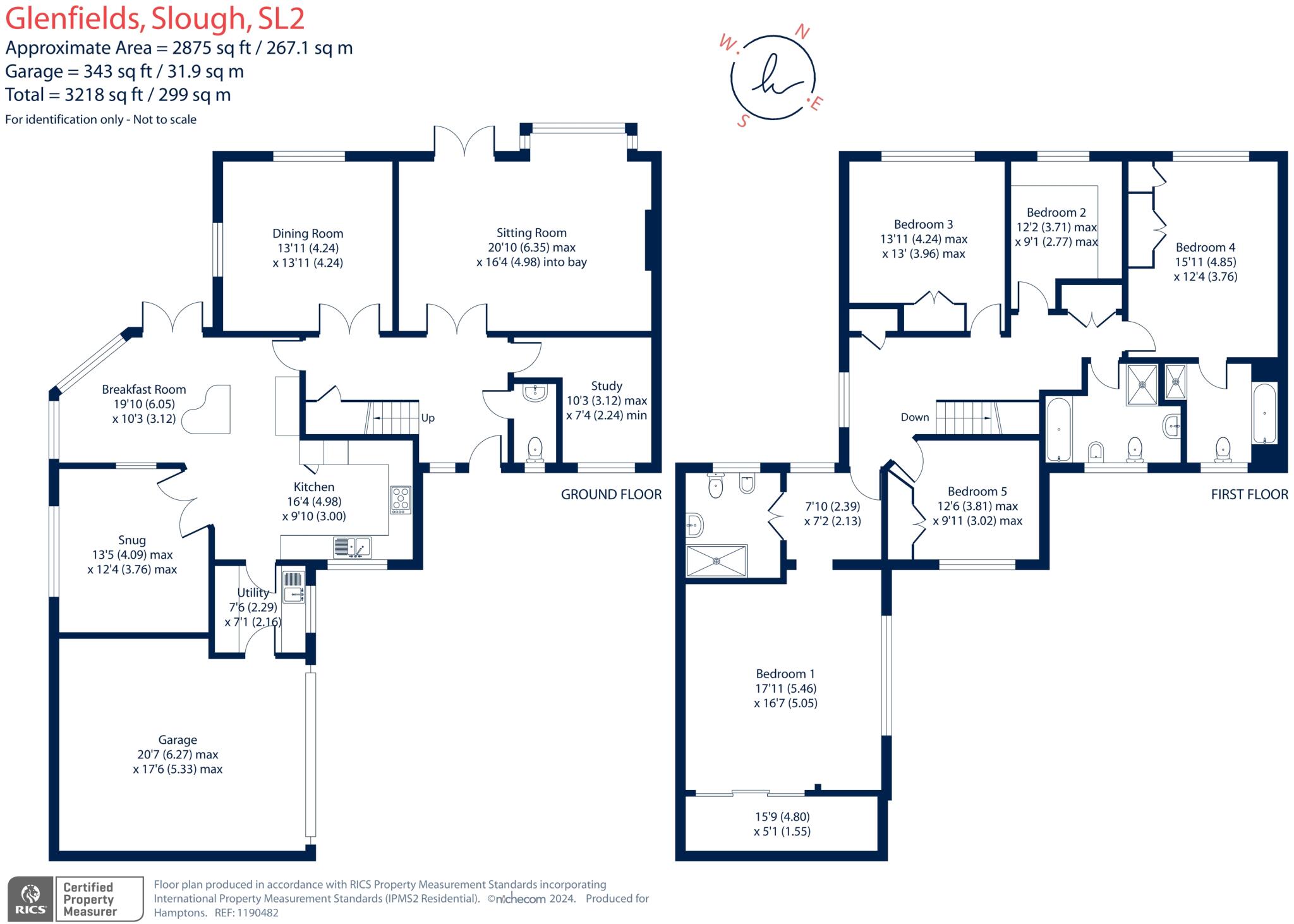 Glenfields, Stoke Poges, SL2 floorplan