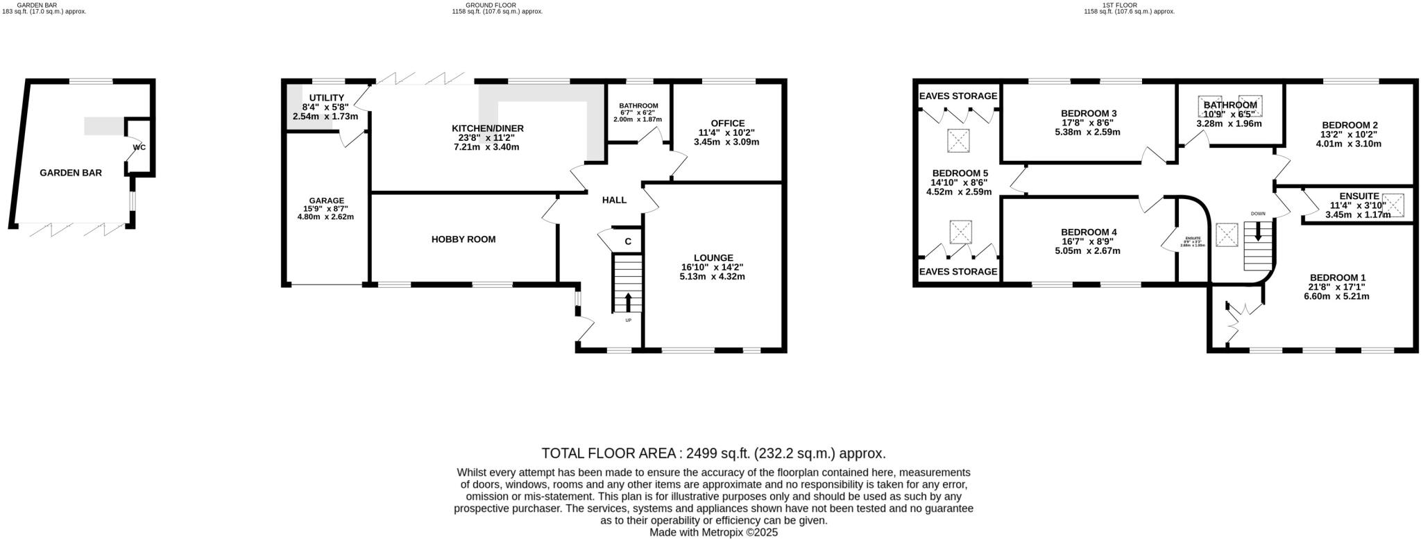 Foxholes Crescent, Calverley, Pudsey, West Yorkshire, LS28 floorplan