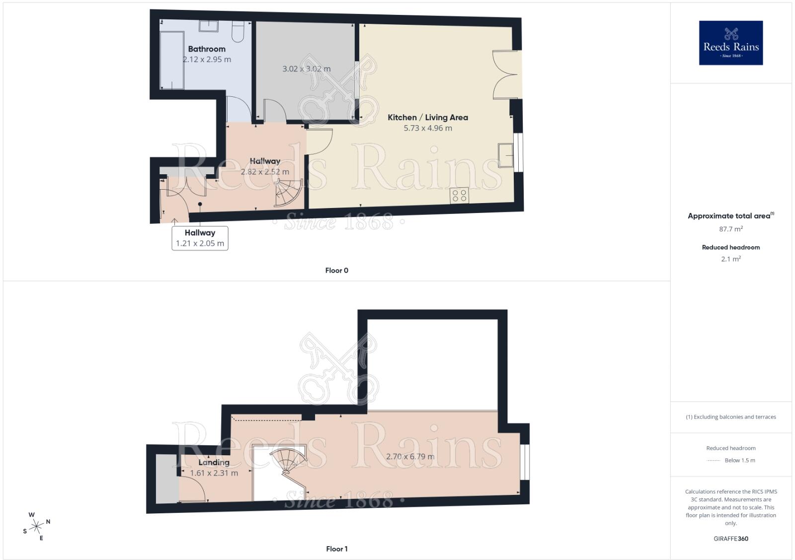 Hebble End, Hebden Bridge, West Yorkshire, HX7 floorplan