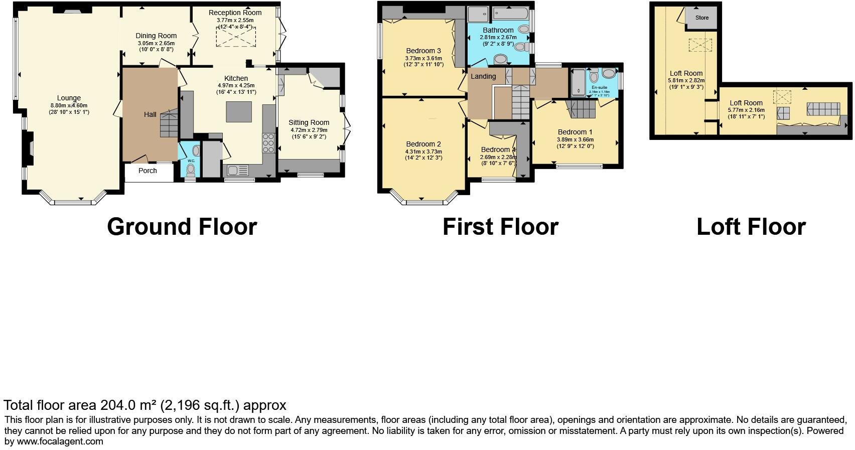 Woolacombe Road, Liverpool, L16 floorplan