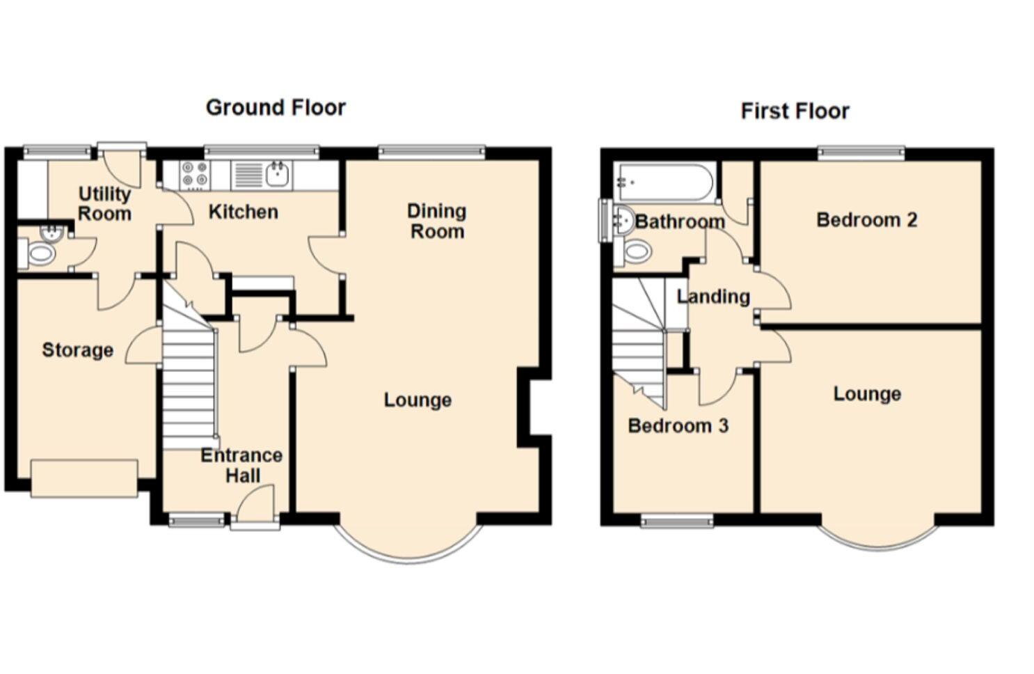 Elmwood Avenue, North Gosforth, NE13 floorplan